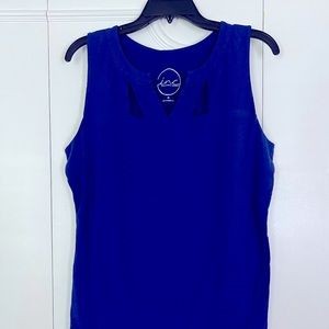 INC International Concepts sleeveless cutout top